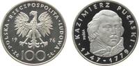 Polen 100 Zlotych Ag Pulaski, Probe -