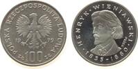 Polen 100 Zlotych Ag Wieniawski, Probe -