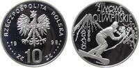 Polen 10 Zlotych Ag Olympiade Snowboard -