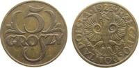 Polen 5 Groszy Br Zweite Republik -