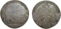 Frankfurt Prämienmedaille zu 20 Kreuzer Silber Frankfurt - Zeichenakademie, 1782-1806, Wettlauf dreier Knaben zu einer Säule - NON INTERUPTAE / Adler - LAUDABILI AEMULA -