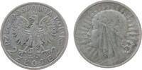 Polen 2 Zlote Ag Jadwiga, Parch. 110 -