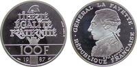 Frankreich 100 Francs Ag Lafayette -