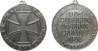 Drittes Reich Medaille Bronze versilbert Stiftung Reichsehrenmal - Zur Errichtung des Reichsehrenmals, ca. 34 MM -