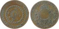 Brasilien 40 Reis Ku Gegenstempel 40, auf 80 Reis 1824R -
