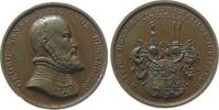 Reformation / Religion Medaille 1844 Bronze Georg Ernst Fürst - auf die 300-Jahrfeier der Reformation in Henneberg, Sachsen - Henneberg - Ilmenau...