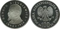 Polen 100 Zlotych Ag Sienkiewicz -