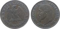 Frankreich 5 Centimes Br Napoleon III, A (Paris) -