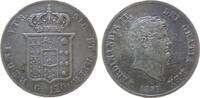 Neapel u. Sizilien 120 Grana Ag Ferdinando II, Piaster, Pag.223, kleine Randstöße, etwas berieben -