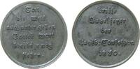 Reformation / Religion Jeton Silber Augsburg - 300 Jahrfeier der Augsburger Konfession, ca. 22 MM, ca. 3,2 Gramm, Schnell 316, GPH 464, feine Kratzer -