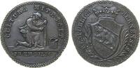 Schulprämie Schulprämie Silber Bern - Schulprämie, Gärtnerpfennig, Praem Dilig Cultura Mitescit Republica Bernensis, Gärtner kniend und einen Zweig auf -