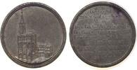 Frankreich Medaille Zinn Strasburger Münster, Ansicht des Münsters / Mehrzeiler, 55 MM -