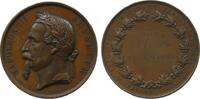 Napoleon Bronzemedaille Bronze Napoleon III - auf die internationale französisch / spanische Ausstellung in Bayonne, Gravur im Kranz JURY DE L INDUST -
