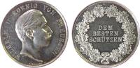 Schießprämie o.J. Silber Wilhelm II (1888-1918) - dem besten Schützen, Brandenburg-Preußen, v. Weigand, ca. 35 MM, ca. 21,9 Gramm vz