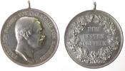 Schießprämie o.J. Silber Friedrich August III. (1904-1918) - dem besten Schützen, Sachsen, Büste nach rechts / Schrift im Kranz, ca. 34 MM, ca. 2...