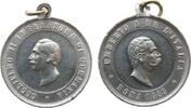 tragbare Medaille 1888 Wilhelm II. (1888-1918) Zinn Wilhelm II (1888-1918) - auf das Treffen mit Umberto in Italien, Büste nach links / Büste nac...