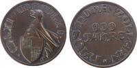 Gelegenheitsmedaillen Medaille Bronze Hohenzollern - auf den 900. Jahrestag des Hauses Hohenzollern, Wappen / Schrift, ca. 60,5 MM -