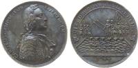 Österreich Medaille Bronze Karl Alexander (1712-1780) - auf den Übergang über den Rhein bei Weissenburg und Hagenau und die Besetzung des Elsaßes, Ö -