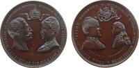 Medaille 1891 Wilhelm II. (1888-1918) Bronze Wilhelm II. (1888-1918) - auf den Besuch in Amsterdam, Büsten des Kaiserpaares einander gegenüber / ...