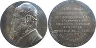 Medaille 1911 Belgien Silber Haeghen Ferdinand van der - belgischer Bibliothekar in Gent, Brustbild nach links / Schrift, v. Le Roy, ca. 60,9 MM,...