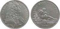 Jeton 1738 Jetons Silber Louis XV. (1715-1774) - Tresor Royal, Büste nach rechts / Flußgott mit Quellurne, v. Duvivier, ca. 28,5 MM, ca. 7,6 Gram...