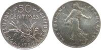 Frankreich 50 Centimes Ag Semeuse, Gad. 420 -