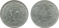 Türkei 20 Para Ni Mohammed V (1909-18), AH1327/6 -