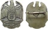 Abzeichen 1928 Sport Bronze versilbert Köln - auf das 14. Deutsches Turnfest, Adler - Kölner Dom und Mehrzeiler, einseitig, unsigniert, ca. 45 x ...