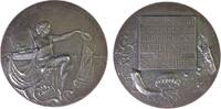 Gelegenheitsmedaillen Prämienmedaille Silber Deutscher Seefischerei Verein - für hervorragende Verdienste, weibliche Gestalt bekränzt ein Fischereischiff - in der rec -