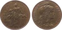 10 Centimes 1898 Frankreich Br Daniel-Dupuis, Gad.277 stgl-