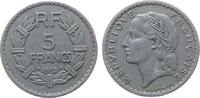 Frankreich 5 Franc Al Lavrillier, selten, minimale Korrosion -