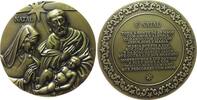 Weihnachten Medaille o.J. Bronze Heilige Maria und Josef mit dem Jesuski... 21.67 £  +  30.34 £ shipping