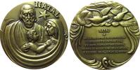 Weihnachten Medaille o.J. Bronze Heilige Maria und Josef mit dem Jesuski... 21.67 £  +  30.34 £ shipping