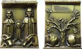 Weihnachten aufstellbare Plakette o.J. Bronze Heilige Maria und Josef mi... 21.67 £  +  30.34 £ shipping