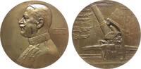 Medaille 1916 Personen Bronze Krobatin Alexander (1849-1933) - auf seine Beförderung  zum Generaloberst, Kriegsminister, Brustbild nach links / s...