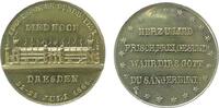 Deutschland Jeton 1865 Bronze vergoldet Dresden - erstes Deutsches S&auml;nge... 21.36 &pound;  +  shipping