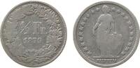 Schweiz 1/2 Franken 1879 Ag HMZ 1206 fast sch&ouml;n 17.09 &pound;  +  shipping