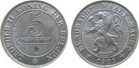 Belgien 5 Centimes 1901 KN Leopold II, der Belgen stgl- 51.27 &pound;  +  shipping