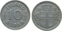 Island 10 Aurar 1929 KN Christian X, Siegs 10 ss 33.75 &pound;  +  shipping