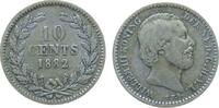 Niederlande 10 Cents 1882 Ag Wilhelm III, Schulman 660 ss 28.63 &pound;  +  shipping