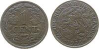 Niederlande 1 Cent 1924 Br Wilhelmina I, seltenes Jahr, Schulman 986 ss 21.36 &pound;  +  shipping