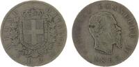 Italien 2 Lire Ag Emanuel II, T (Turin) -