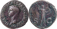 Ancient Roman 40-as Claudius I: his earliest obverse legend on bronze coins. 40-as -