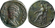 Ancient Roman Sestertius Julia Domna. Sestertius -