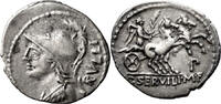 Ancient Roman Denarius P. Servilius M.f. Rullus. Denarius -