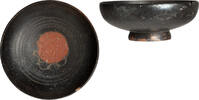 Campanian Campanian Black Glazed Bowl with Gorgon -