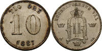 Sweden 10 Ore Sweden, 1887, 10 Ore, EF -