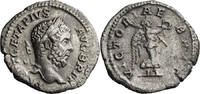 Ancient Roman Denarius Geta as Augustus. Denarius -