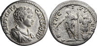 Ancient Roman Denarius Geta as Caesar. Denarius -