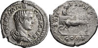 Ancient Roman Denarius Geta as Caesar. Denarius -